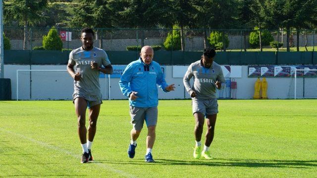 Trabzonspor’da Obi Mikel, Onazi ve Ekuban özel çalıştı
