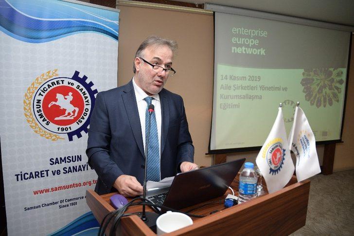 Samsun TSO’dan “Aile Şirketleri Yönetimi ve Kurumsallaşma” eğitimi G1