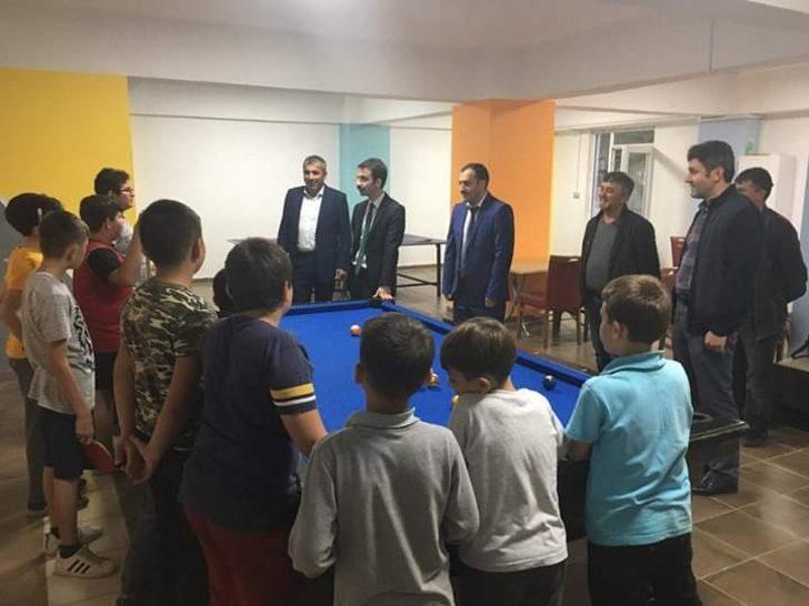 Kaymakam Şan çocuklarla sohbet etti G5