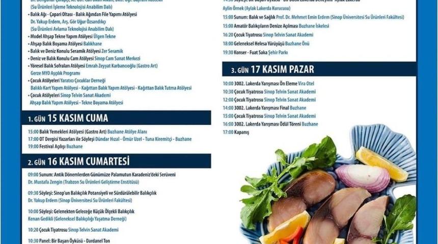 2. Lakerda Festivali 15 Kasım&rsquo;da başlıyor