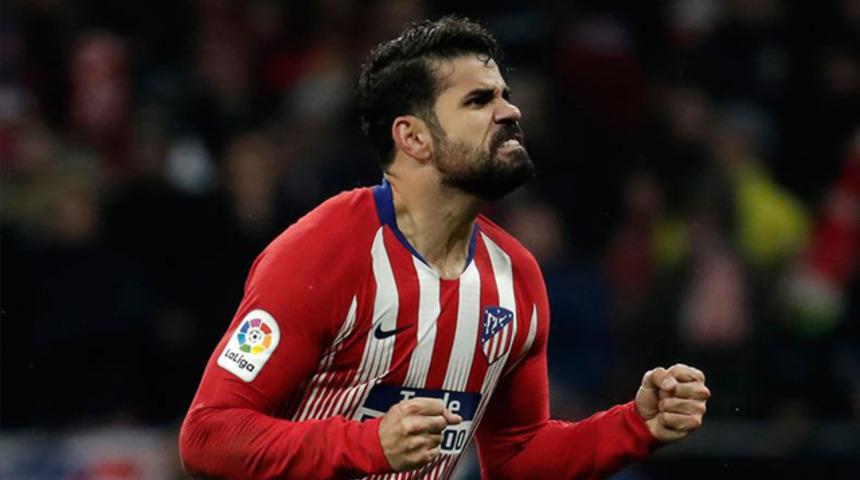 Atletico Madridli Diego Costa'ya boyun fıtığı teşhisi