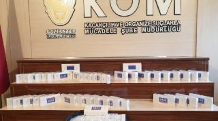 Gaziantep&rsquo;te 690 paket ka&ccedil;ak sigara ele ge&ccedil;irildi