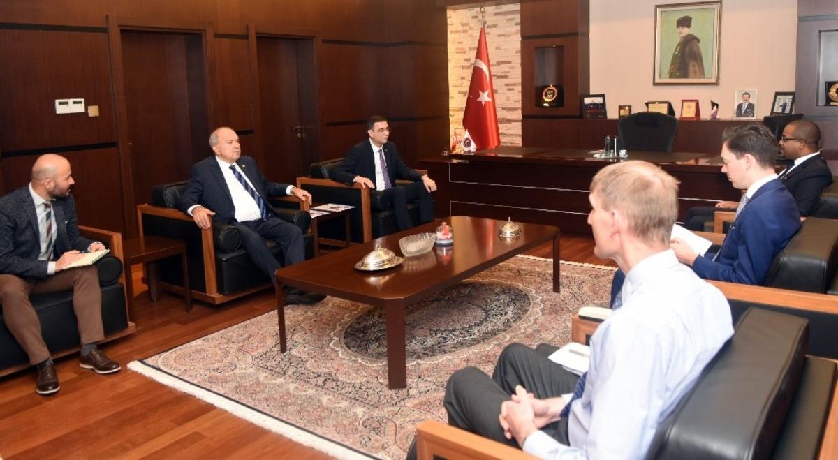 İngiltere B&uuml;y&uuml;kel&ccedil;iliği Brexit B&ouml;l&uuml;m Başkanı Paul Creary GSO&rsquo;yu ziyaret etti