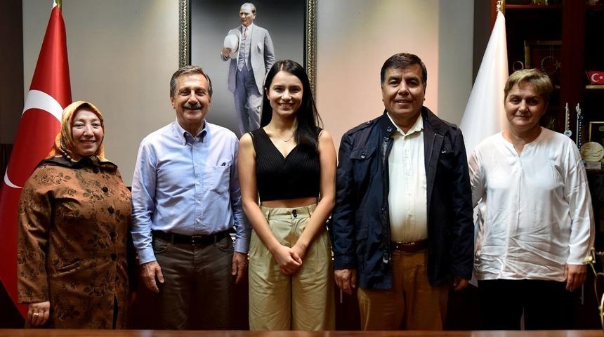 Başkan Ata&ccedil;&rsquo;tan başarılı gence tebrik