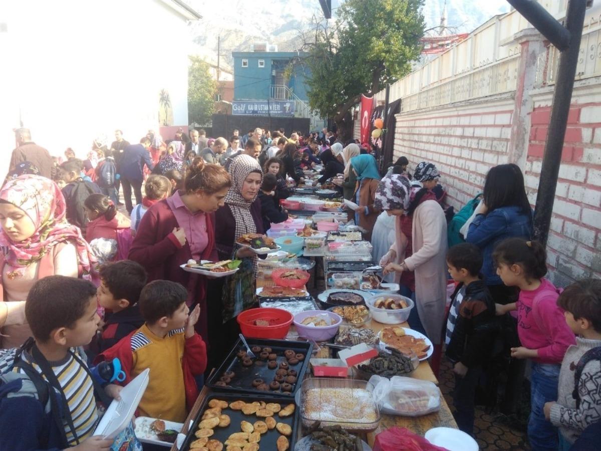 Sason&rsquo;da okul yararına kermes