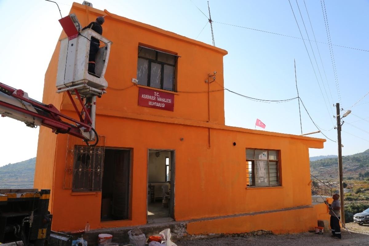 Toroslar Belediyesi, Kerimler Mahalle Muhtarlığı binasını yeniledi
