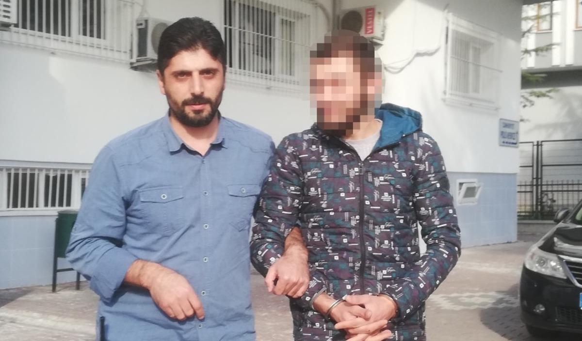 İnşaattan malzeme &ccedil;alan ş&uuml;pheli tutuklandı