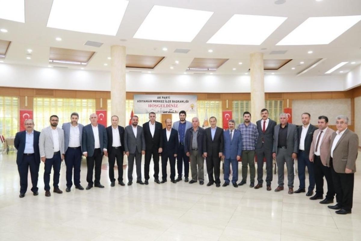 AK Parti İl Başkanı Dağtekin, il&ccedil;e başkanlarıyla bir araya geldi