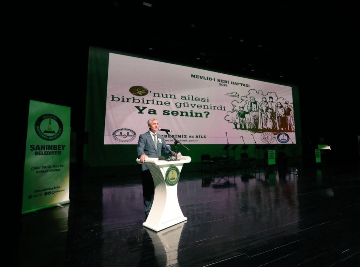 Şahinbey Belediyesi&rsquo;nden Mevlid-İ Nebi haftasına &ouml;zel program