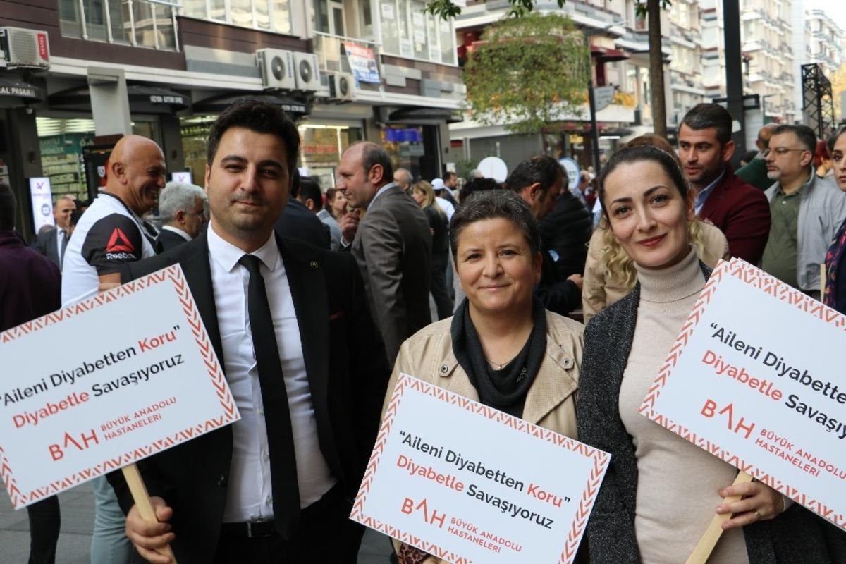 Samsun&rsquo;da diyabet y&uuml;r&uuml;y&uuml;ş&uuml;