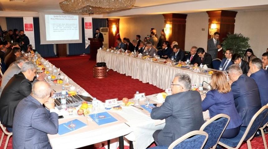 Başkan B&uuml;y&uuml;kkılı&ccedil; TBB toplantısına atıldı