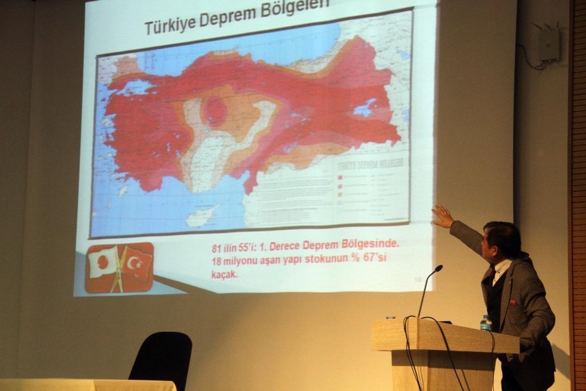 Japon Deprem Uzmanı uyardı: "T&uuml;rkiye&rsquo;nin y&uuml;zde 97&rsquo;si deprem riski taşıyor"