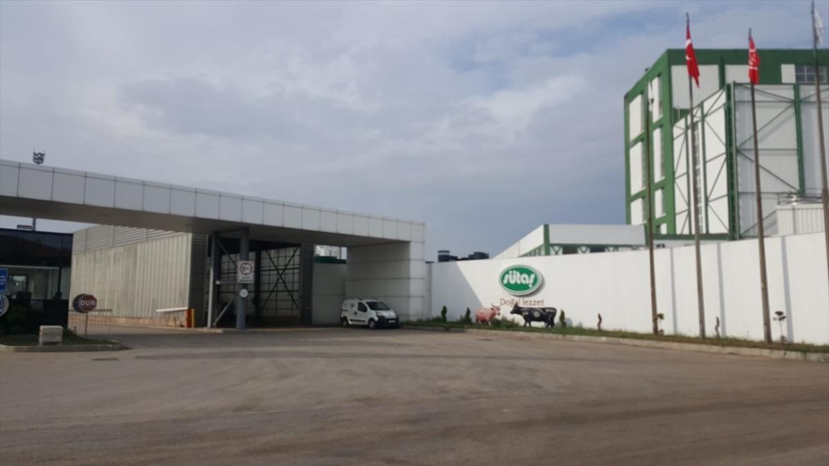 G&Uuml;NCELLEME - Bursa'da s&uuml;t fabrikasının biyogaz tesisinde &ccedil;ıkan yangın s&ouml;nd&uuml;r&uuml;ld&uuml;