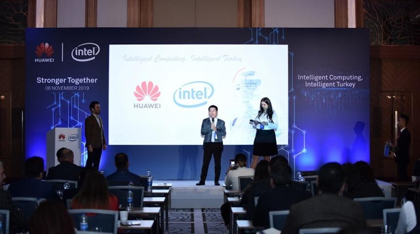 Huawei akıllı hesaplama sistemlerini Intel ile birlikte tanıttı
