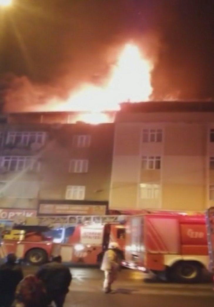 Gaziosmanpaşa'da ev yangını G1