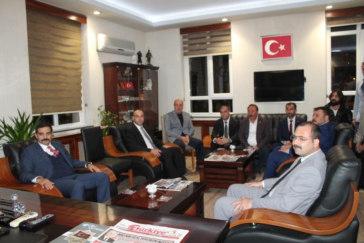 &Uuml;lk&uuml; Ocakları başkanından Tosya Belediyesine ziyaret