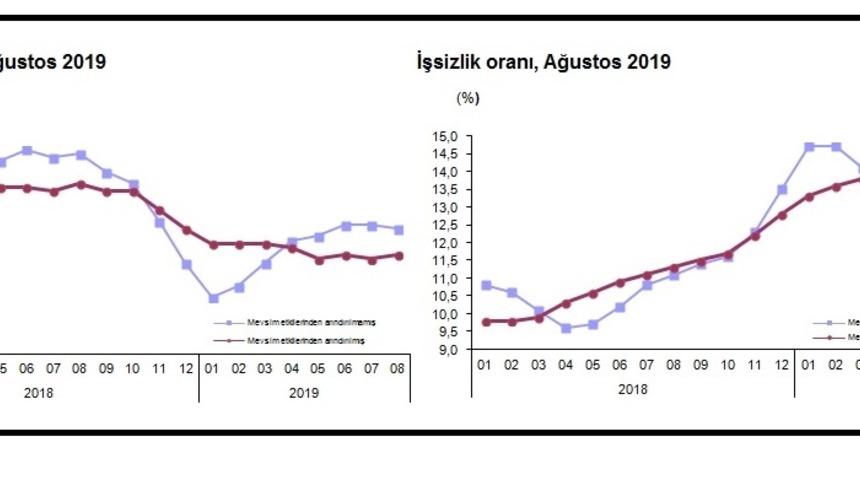 TÜİK-İşsizlik Ağustos döneminde 2.9 puan artışla yüzde 14 (2)