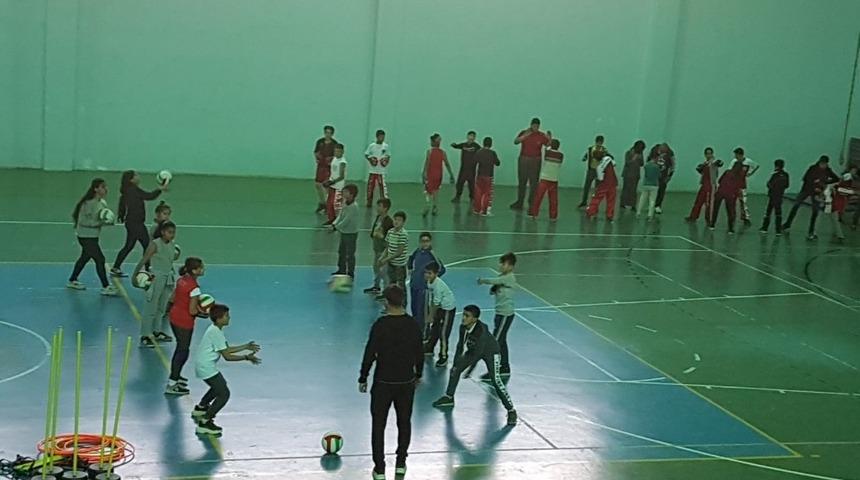 Pasinler&rsquo;de spor hareketliliği