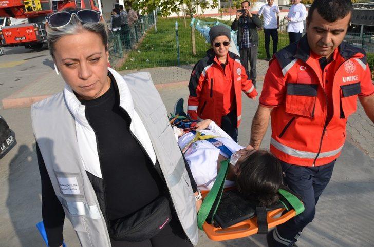 Hastanede  tatbikat tam not aldı G2