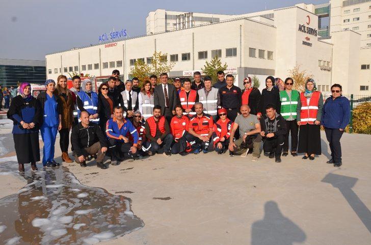 Hastanede  tatbikat tam not aldı G4