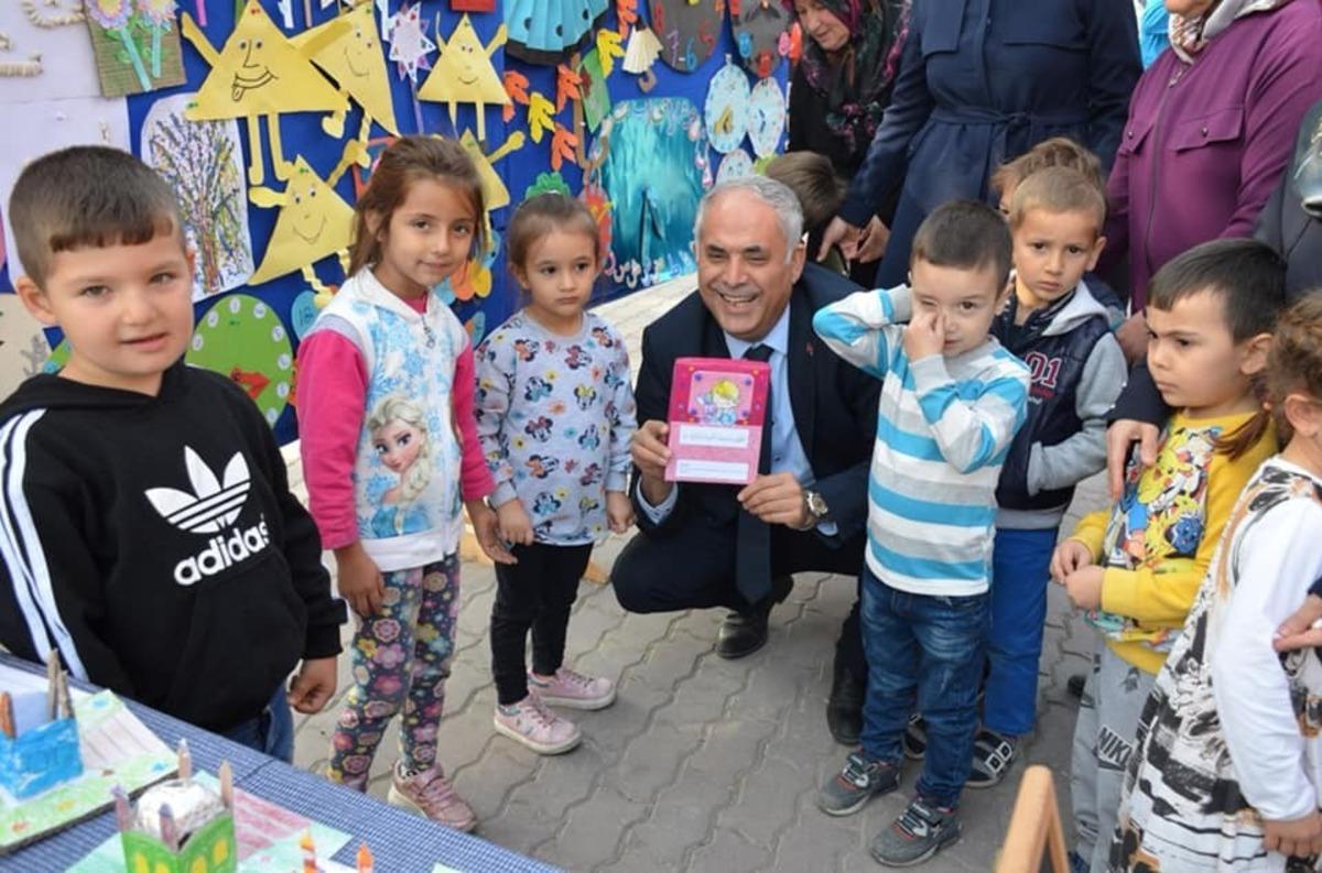 Miniklerden başkan amcalarına b&uuml;y&uuml;k ilgi