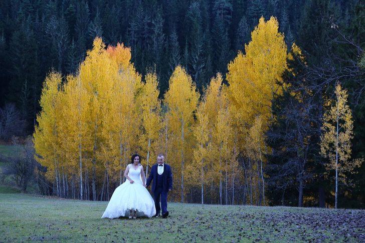 'Sakin Şehir' Şavşat gelin ve damatların fotoğraf stüdyosu oldu G5