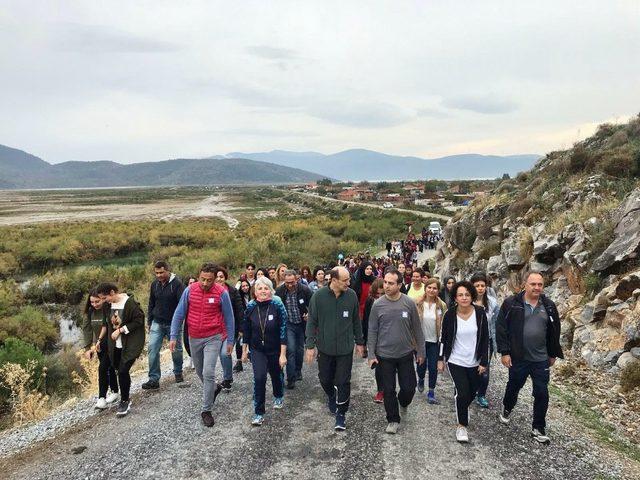 Söke’de diyabete farkındalık yürüyüşü