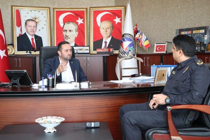 Başkan Yanmaz ve Emniyet Müdürü Ünsal buluştu G3