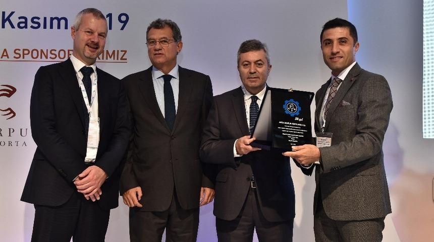 T&uuml;rkiye Kimya Sanayicileri Derneği&rsquo;nden Aksa Akrilik&rsquo;e 50. yıl plaketi