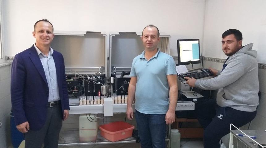 Tekirdağ&rsquo;da s&uuml;t analizleri başladı