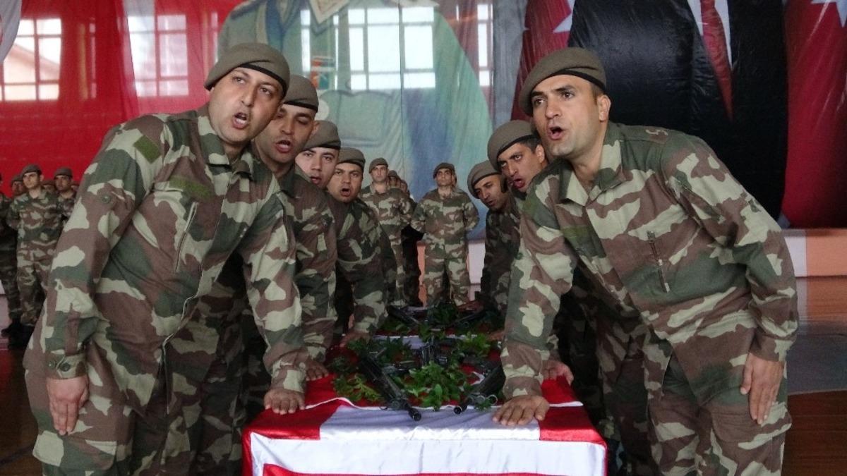 Isparta&rsquo;da 42 bedelli jandarma er yemin ederek terhis oldu