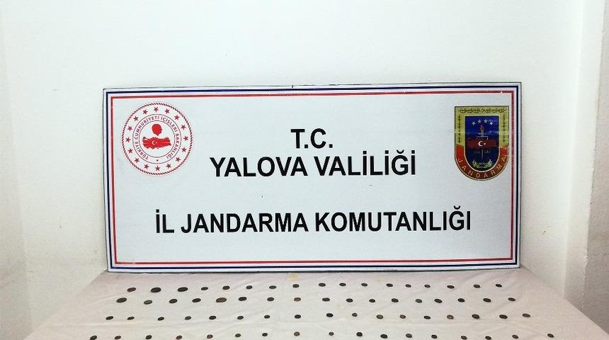 Yalova&rsquo;da tarihi eser operasyonu