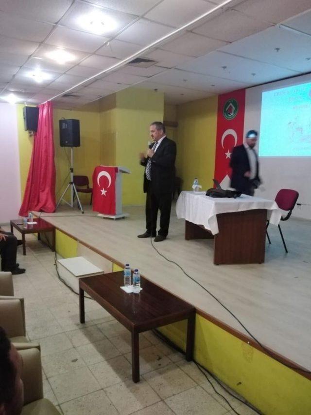 Erdek’te Mevlit Nebi konferansı