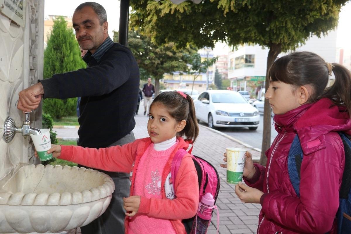 Karak&ouml;pr&uuml;de musluktan sıcak &ccedil;orba akıyor