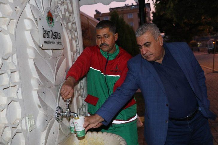 Karaköprüde musluktan sıcak çorba akıyor G3