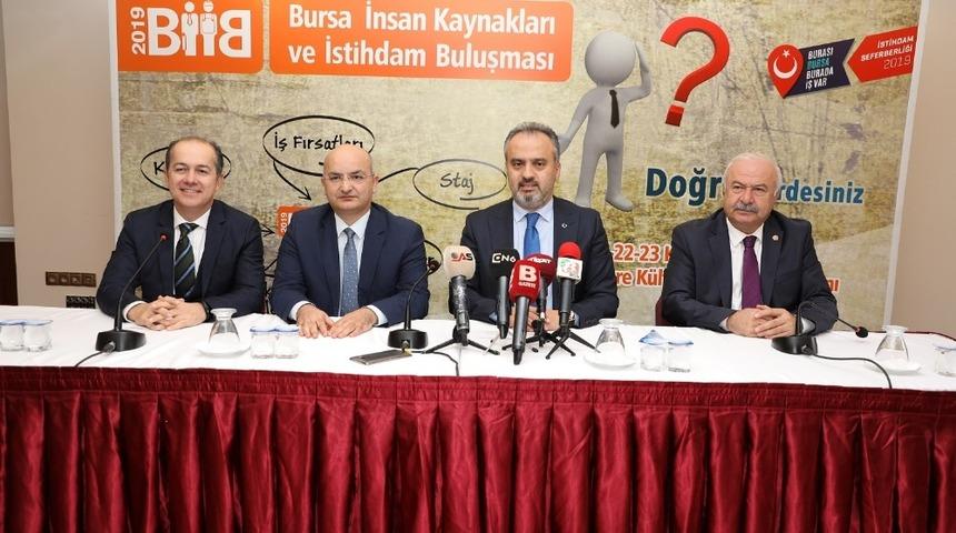 Bursa&rsquo;da &lsquo;istihdam&rsquo; buluşması