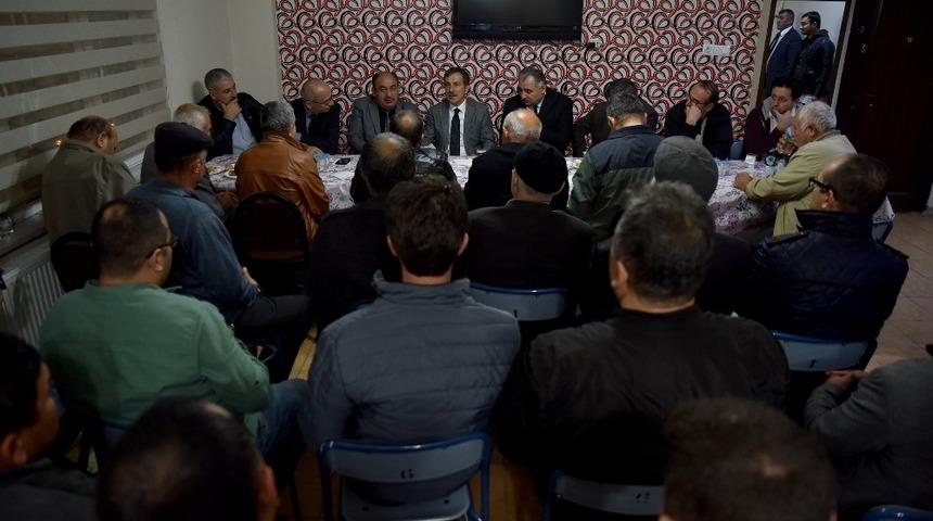 Başkan Ata&ccedil; D&ouml;ğerliler ile buluştu