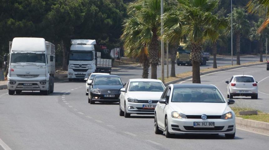 Aliağa’da trafiğe kayıtlı araç sayısı 24 bin 239