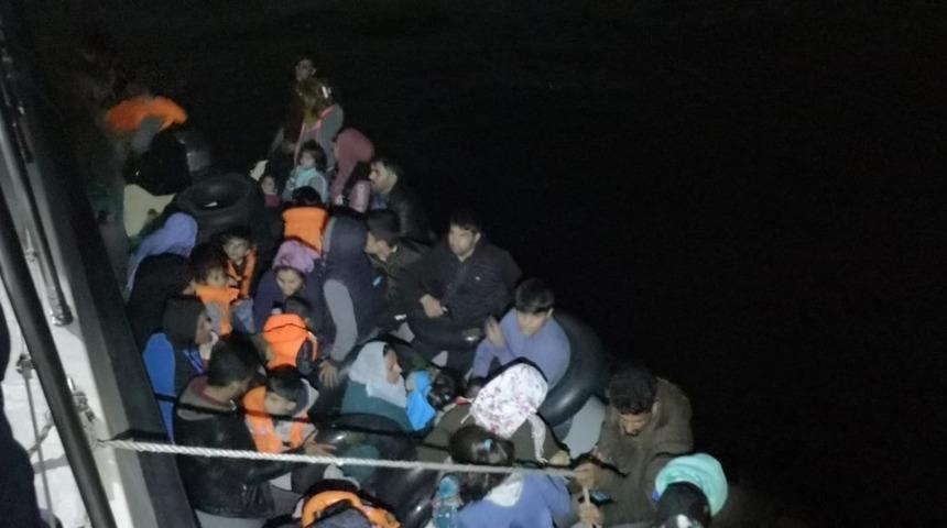 Didim&rsquo;de 48 ka&ccedil;ak g&ouml;&ccedil;men yakalandı