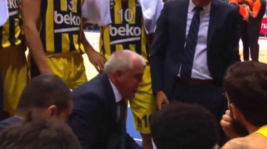 Obradovic CSKA maçında çılgına döndü! Oyuncularına şok küfür