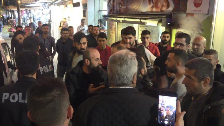 Zabıta ve midyeciler kavga ederken yaptığı 'pes' dedirtti! G1