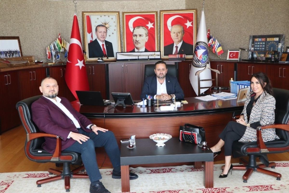 Başkan Yanmaz iş adamlarını Ak&ccedil;akoca&rsquo;ya davet etti