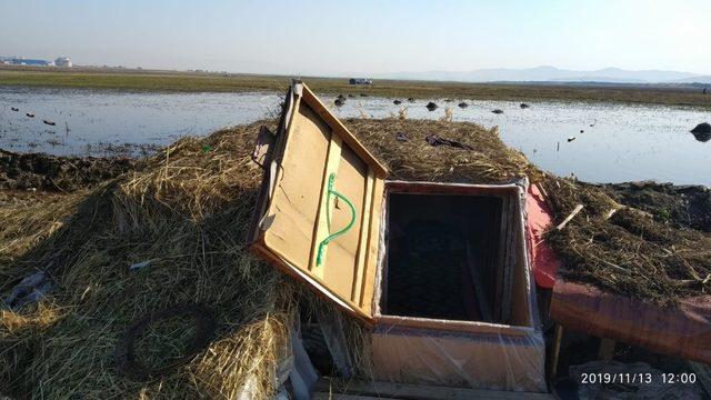 Kaçak yabani ördek avcısı yakalandı