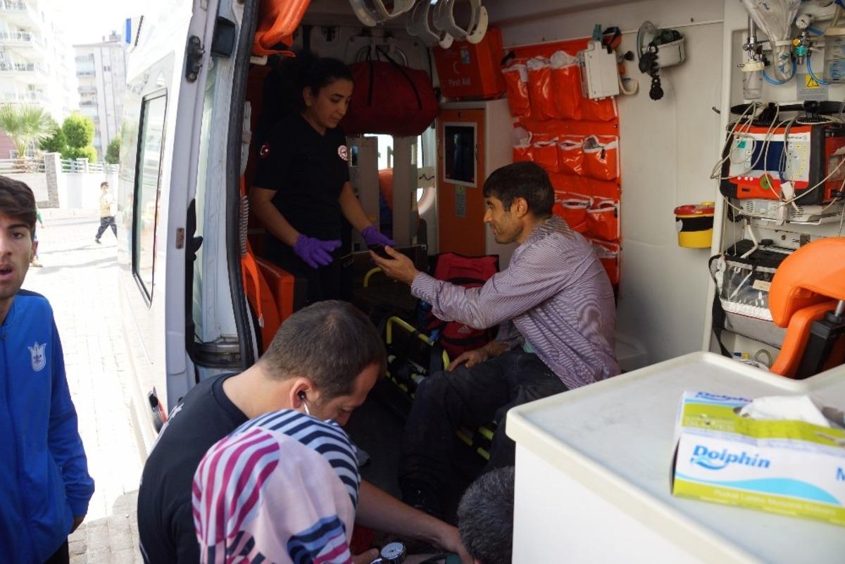 Aydın&rsquo;da inşaatta g&ouml;&ccedil;&uuml;k; 1 yaralı