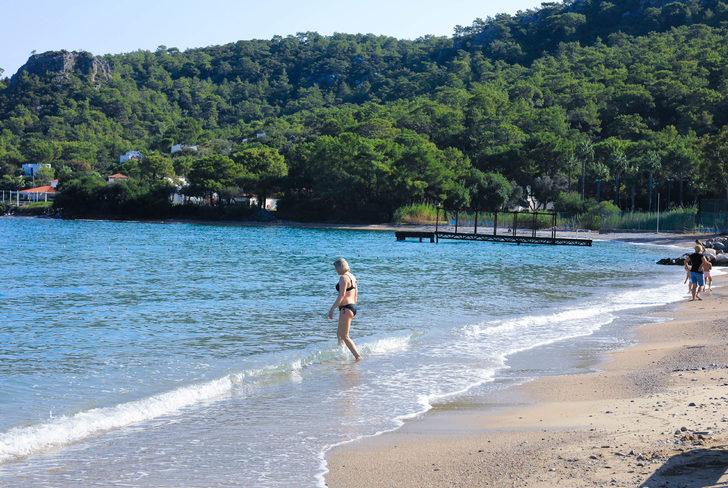 Kasım ayında sahiller doldu taştı! Akın ettiler G5