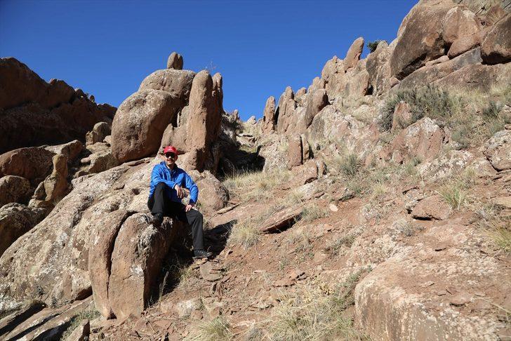 Sivas'ta dağ keçisi sürüsü drone ile görüntülendi G2