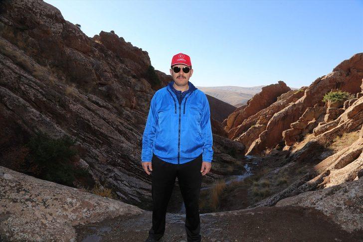 Sivas'ta dağ keçisi sürüsü drone ile görüntülendi G4