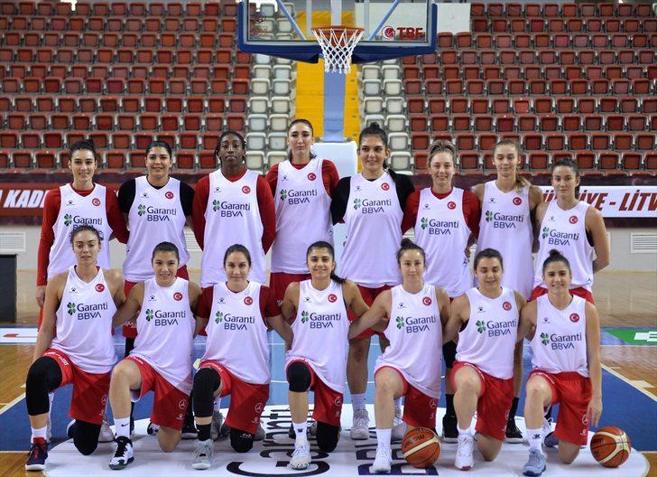 A Milli Kadın Basketbol Takımı, Litvanya maçının hazırlıklarını sürdürdü G4