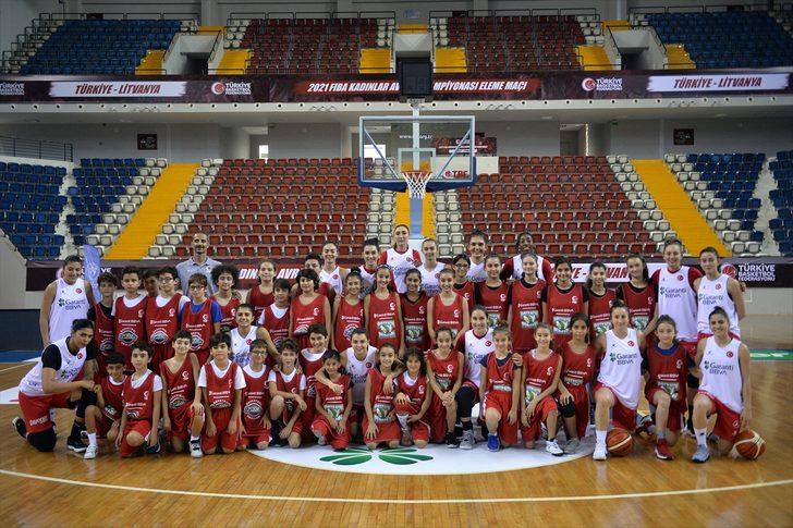 A Milli Kadın Basketbol Takımı, Litvanya maçının hazırlıklarını sürdürdü G5