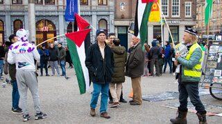 Hollanda'da İsrail protestosu
